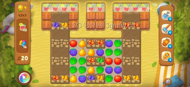 梦幻花园4347关怎么过?梦幻花园攻略4347关