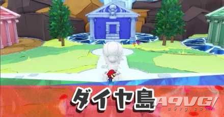 《纸片马力欧 折纸国王》流程图文攻略紫色神祇胶带方块岛