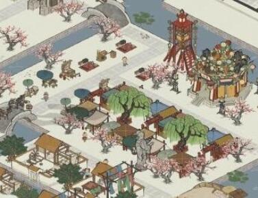 江南百景图应天小布局技巧