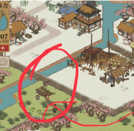 江南百景图桃花村地下宝库在哪?