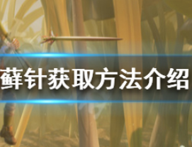 禁闭求生藓针怎么获得?