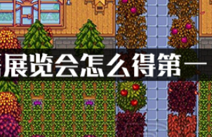 星露谷物语展览会怎么得第一?