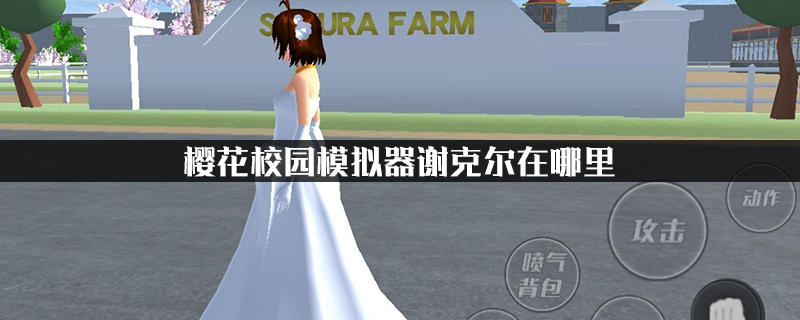 樱花校园模拟器谢克尔在哪里