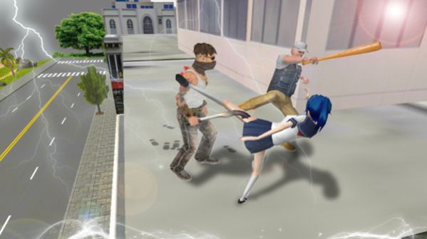 樱花女孩打流氓游戏官方安卓版图片2