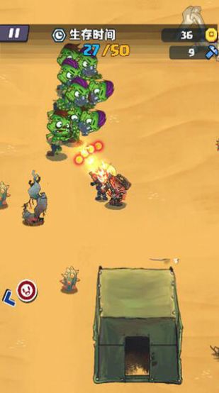 战斗女武神打僵尸手机版