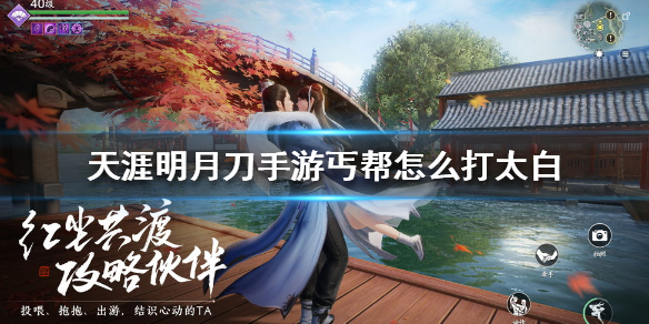 《天涯明月刀手游》丐帮怎么打太白 丐帮打太白方法介绍