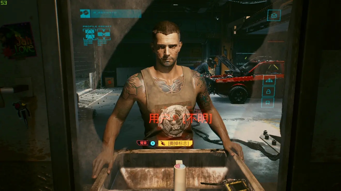 赛博朋克2077预告片男主捏脸数据分享 帅气男性捏脸数据分享