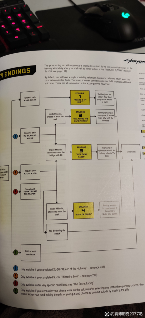 赛博朋克2077完美结局达成技巧