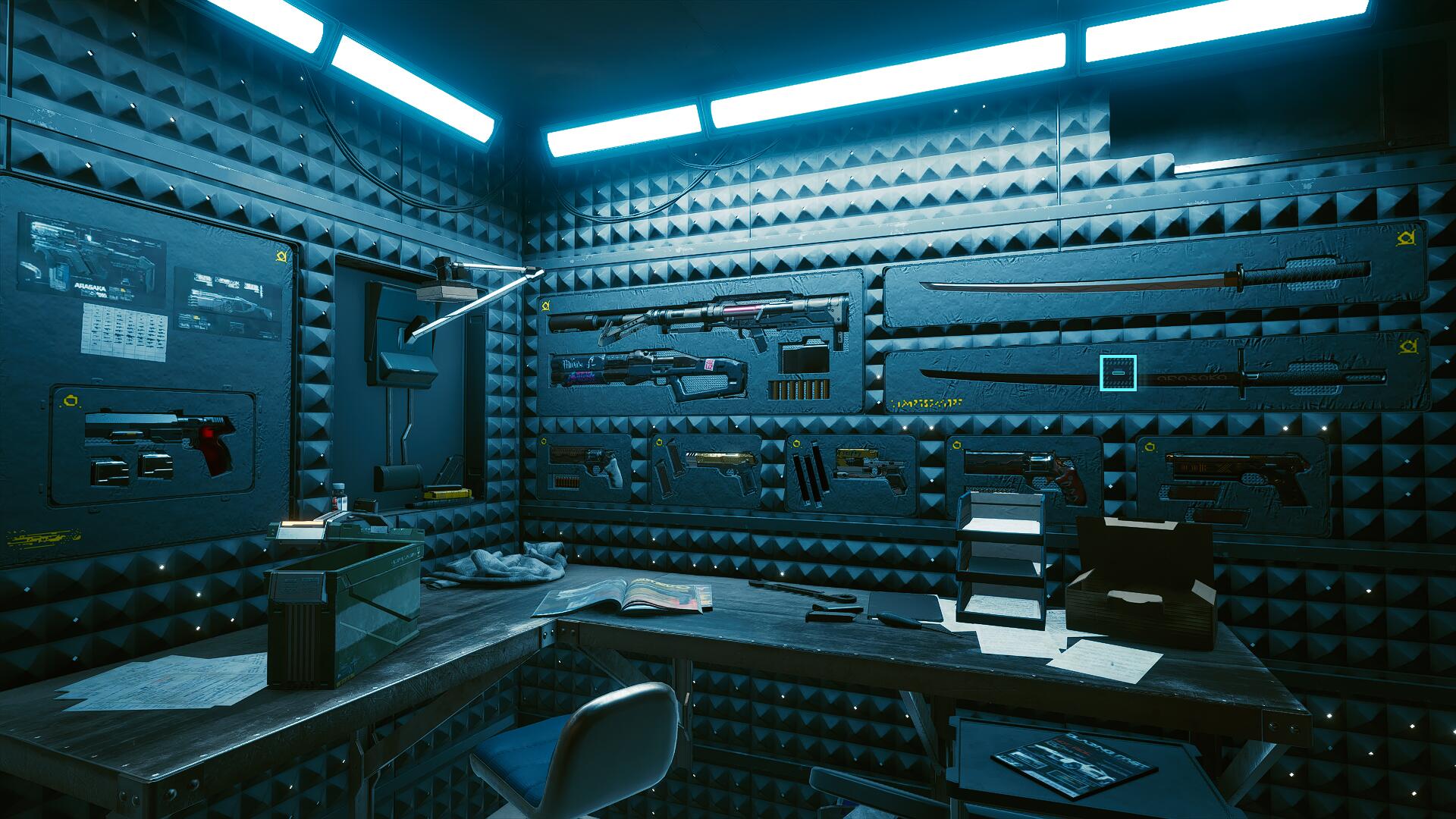 赛博朋克2077武器墙全不朽武器获取方法 武器墙全武器收集攻略