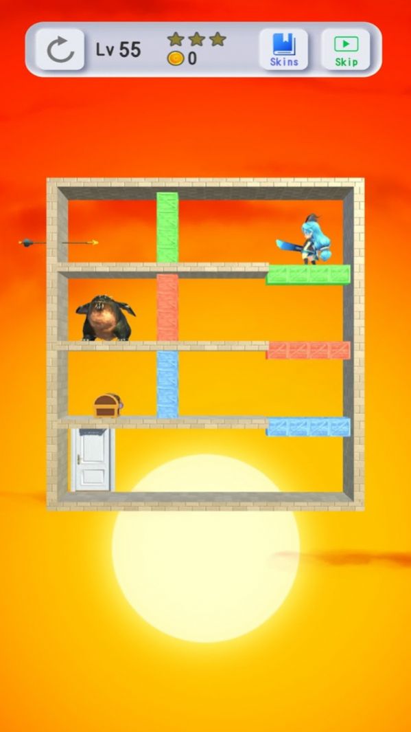 小妹妹砸盒子安卓版游戏图片1