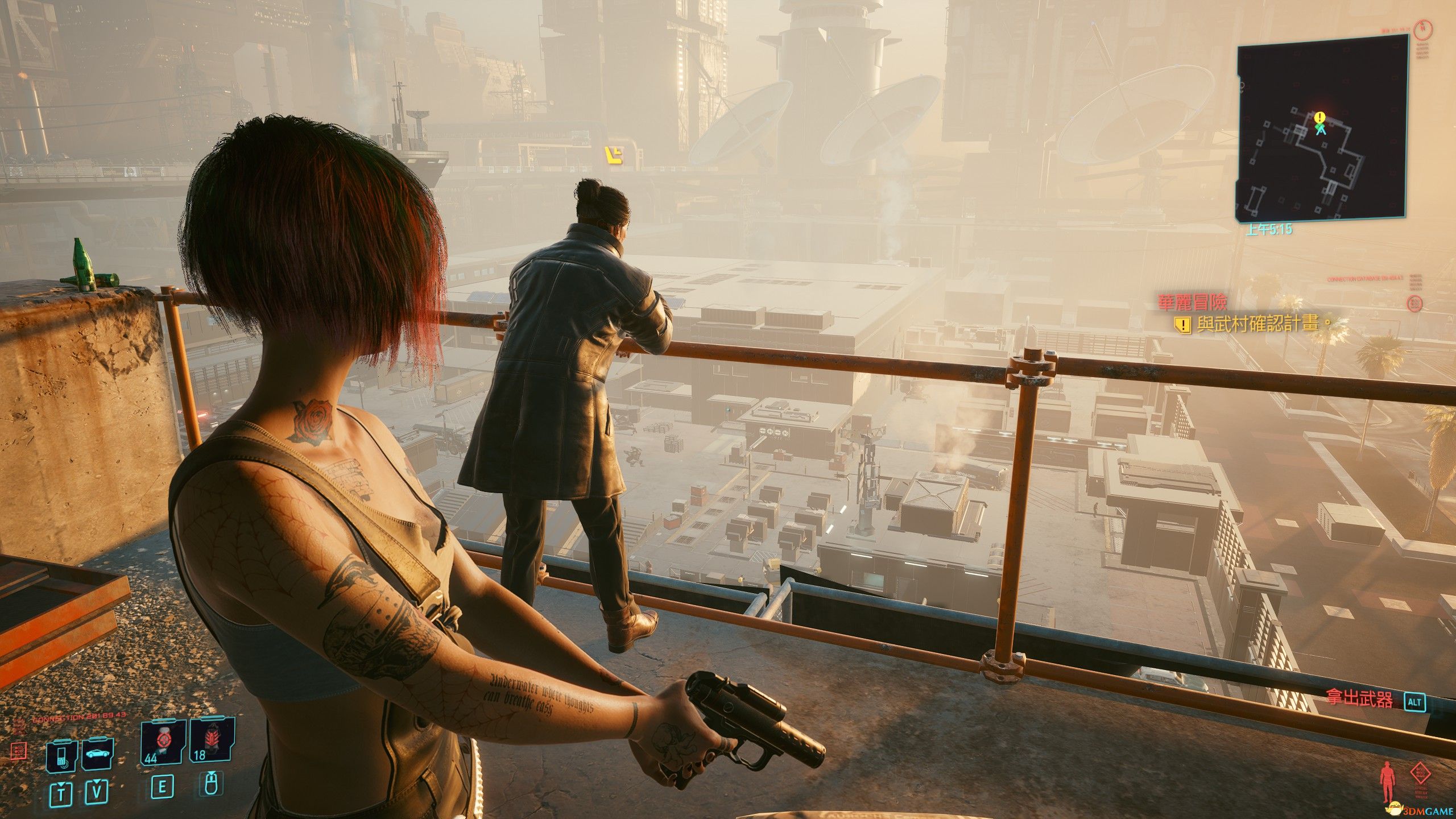 赛博朋克2077带朱迪出门技巧