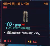 赛博朋克2077保护夹层中间人长裤获得详解