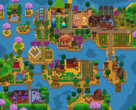 星露谷物语1.5河流农场布局详解