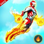 消防飞行机器人英雄犯罪城