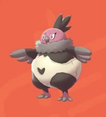 口袋妖怪剑盾全国图鉴大全 秃鹰丫头,秃鹰娜进化图文攻略分享