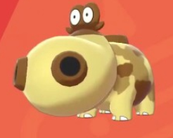 口袋妖怪剑盾全国图鉴大全 沙河马,河马兽进化图文攻略分享