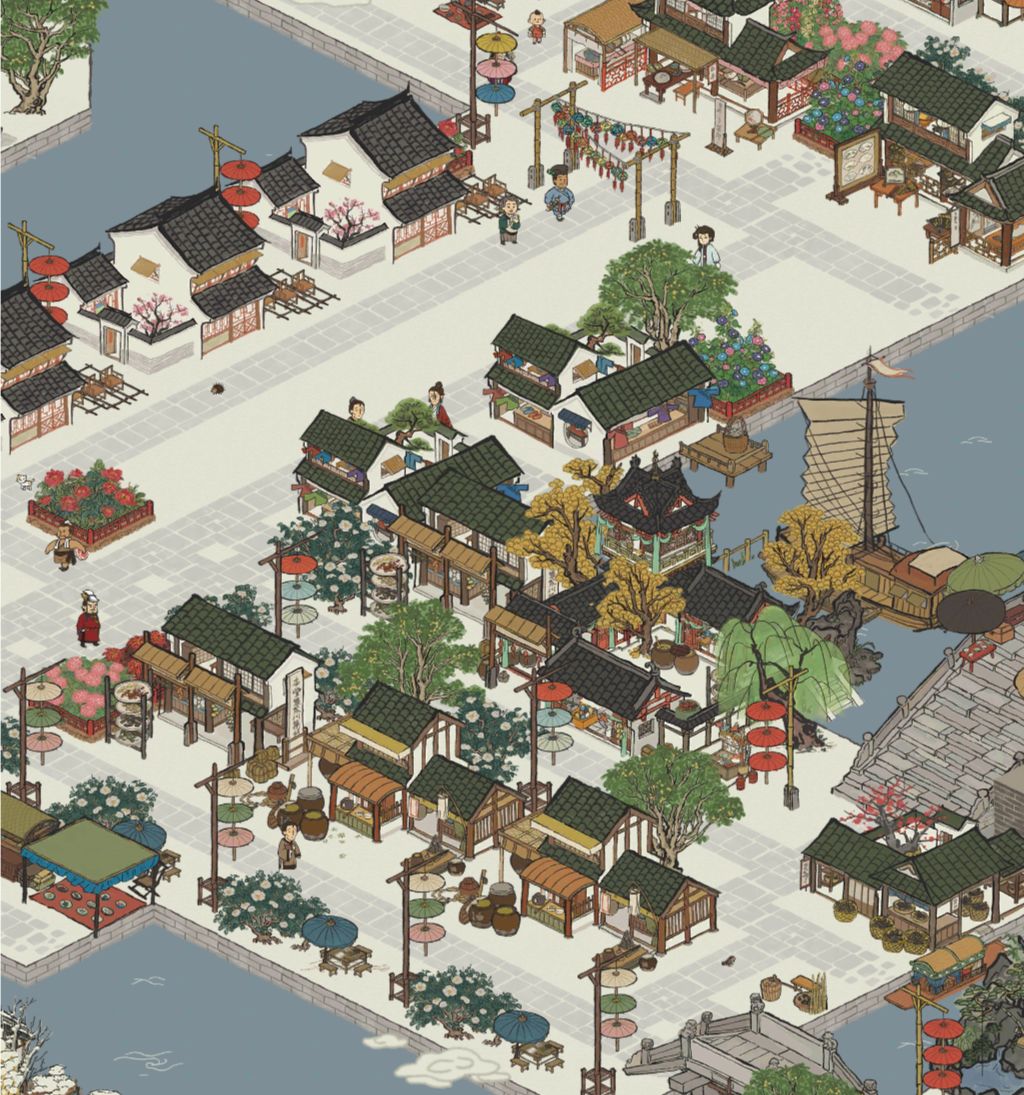 《江南百景图》杭州府好看怎么布局 杭州府好看布局一览