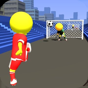 快跑足球运动员