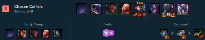 云顶之弈11.5版本S级上分阵容分享 猩红羁绊体系阵容推荐