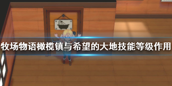 《牧场物语橄榄镇与希望的大地》技能等级有什么用 技能等级作用详解