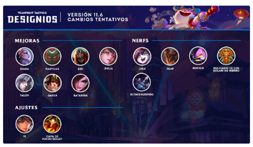 装备云顶之弈11.6版本改动预览：日炎不再是唯一装备