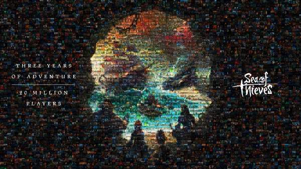 庆玩家总数破2000万！《盗贼之海》公布贺图及活动计划