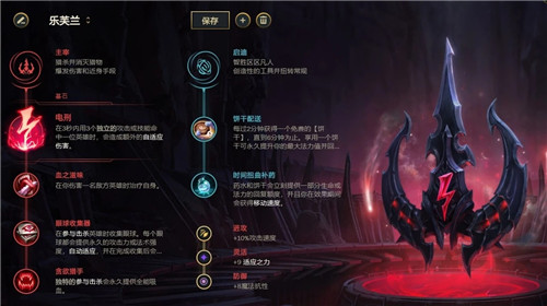 LOL11.6版本中单卢登妖姬玩法出装