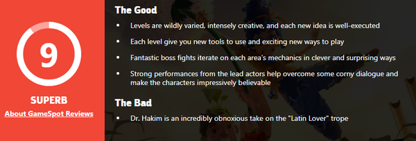 合作冒险《双人成行》GS 9分 一款出色的3D平台游戏