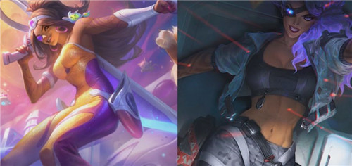 LOL莎弥拉才上架半年又出新皮肤了 新皮肤有点电玩的感觉