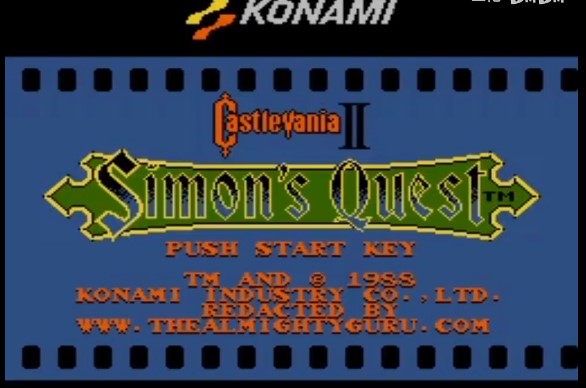 FC游戏《恶魔城2》金手指代码分享