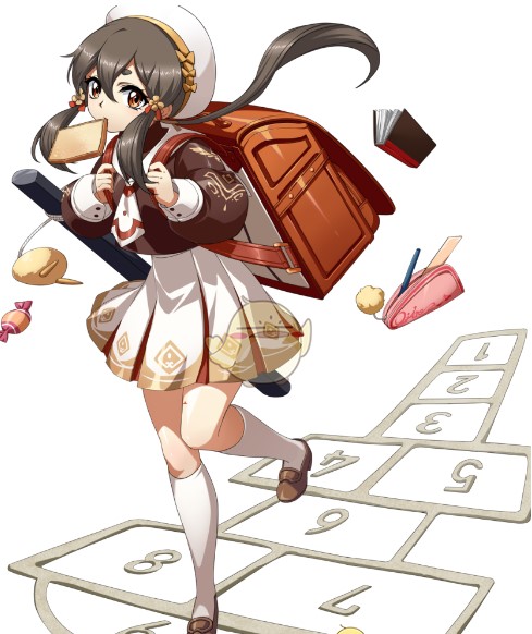 梦幻模拟战燕迷之转校生皮肤欣赏