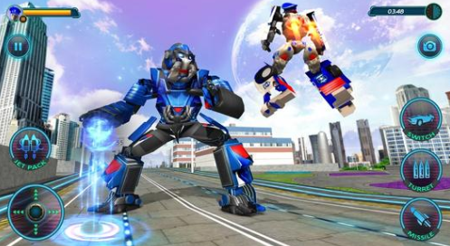 机器人警察英雄