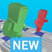 在桥梁上奔跑的英雄