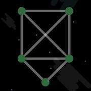 单线一击连接点线