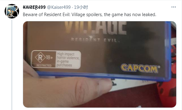 疑《生化危机8》偷跑！网友曝PS5版游戏容量27.37GB