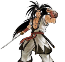 侍魂1霸王丸出招表