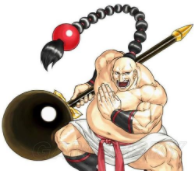 侍魂1王虎出招表