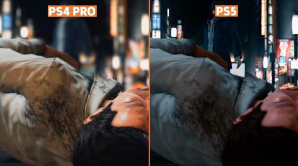 《审判之眼》PS5对比PS4 Pro 画面更真实，加载更快