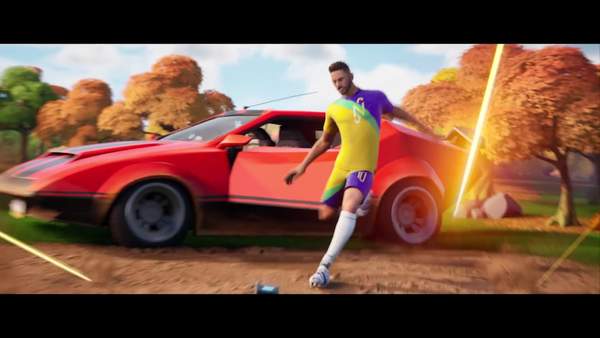 《堡垒之夜》新联动预告公布 加入著名球星内马尔外观