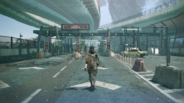 APRG《绯红结系》环境介绍 近未来荒废都市满目破败