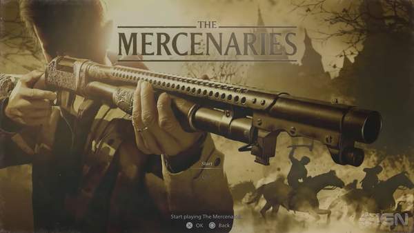 《生化危机8》佣兵模式实机演示 在规定时间内杀敌通关