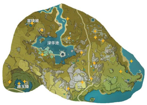 原神131岩神瞳详细位置高清大图 原神岩神瞳位置分布图