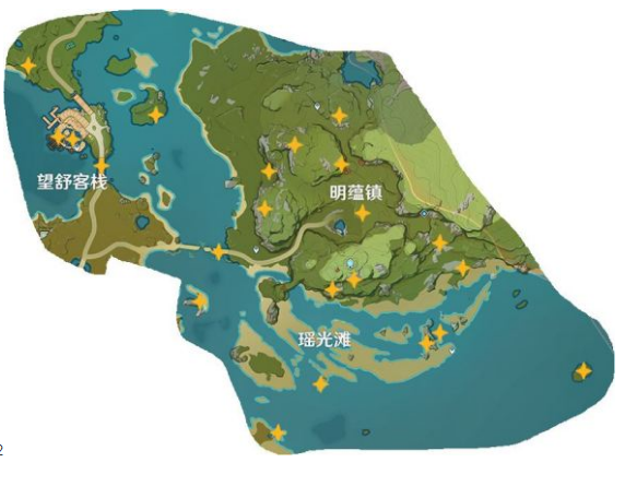 原神131岩神瞳详细位置高清大图 原神岩神瞳位置分布图