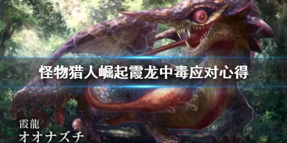 《怪物猎人崛起》霞龙中毒怎么解 霞龙中毒应对心得