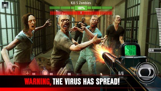 射杀病毒僵尸游戏