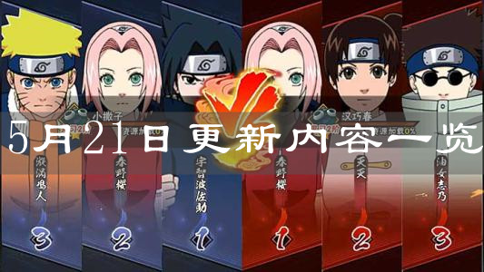 《火影忍者手游》5月21日更新内容一览