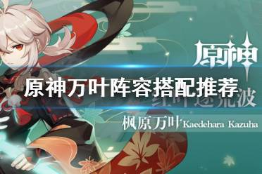 《原神》万叶阵容怎么搭配
