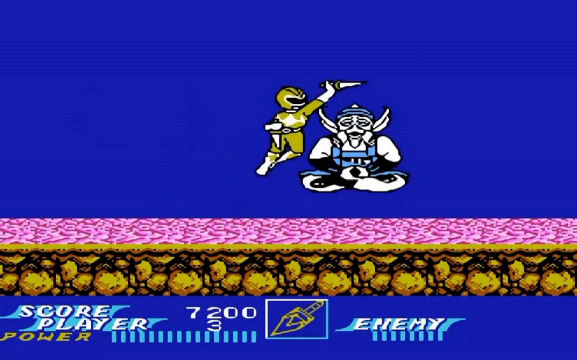 FC游戏恐龙战队游戏视频