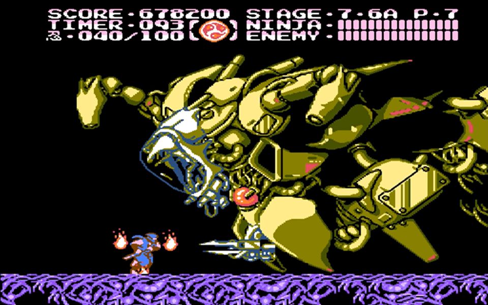 FC忍者龙剑传3一命通关（重制）游戏视频