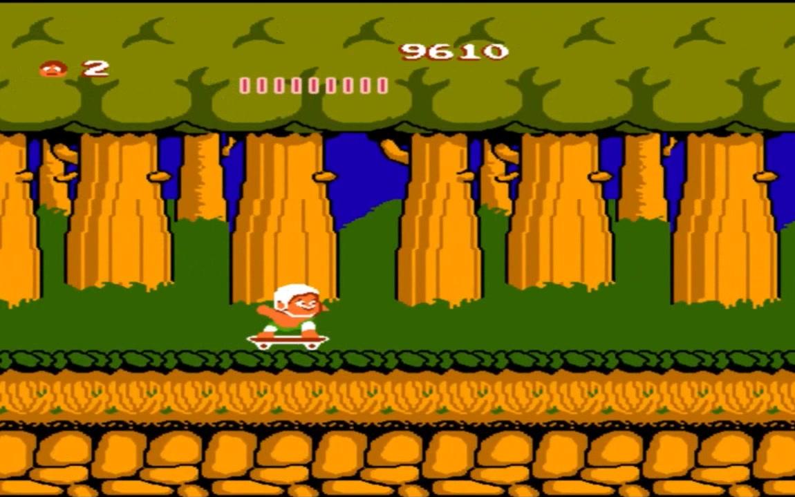 fc游戏冒险岛1代游戏视频